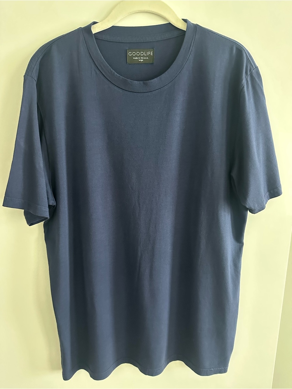 Goodlife Short Sleeve Crewneck Tee - Navy Blue